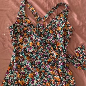 Floral Maxi dress,Size S